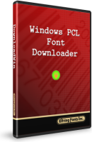 PCL Font Downloader Box